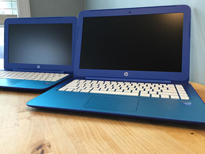 Laptop giá rẻ HP Stream 13 (K5C43PA) Blue