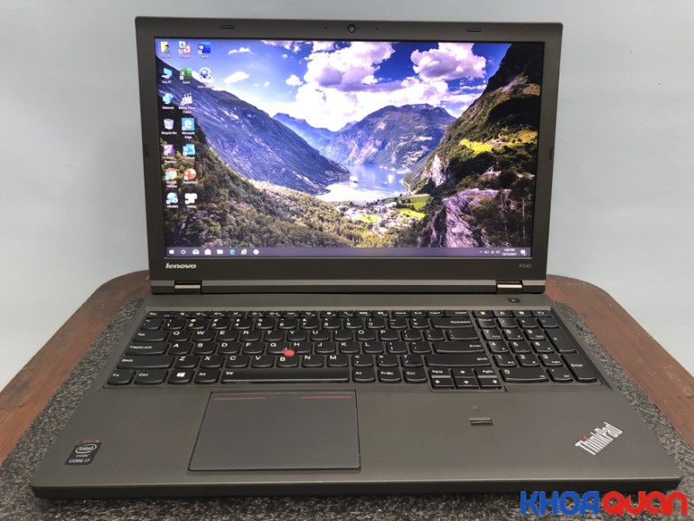 Lenovo ThinkPad W540 i7 có màn hình hiển thị màu chuẩn xác như các chiếc laptop đồ hoạ cao cấp