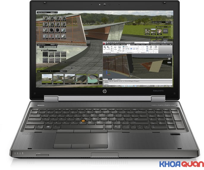 Mẫu laptop HP workstation 8570w chuyên cho đồ họa