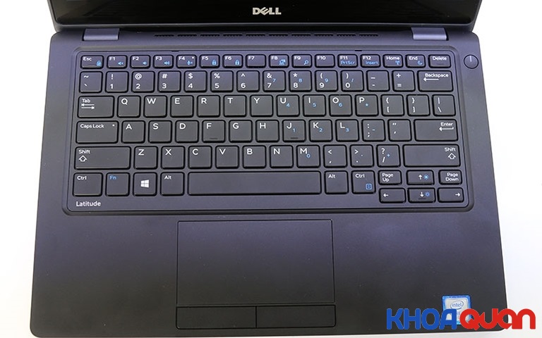Dell Latitude E5280 sở hữu bàn phím hỗ trợ người dùng thao tác tốt