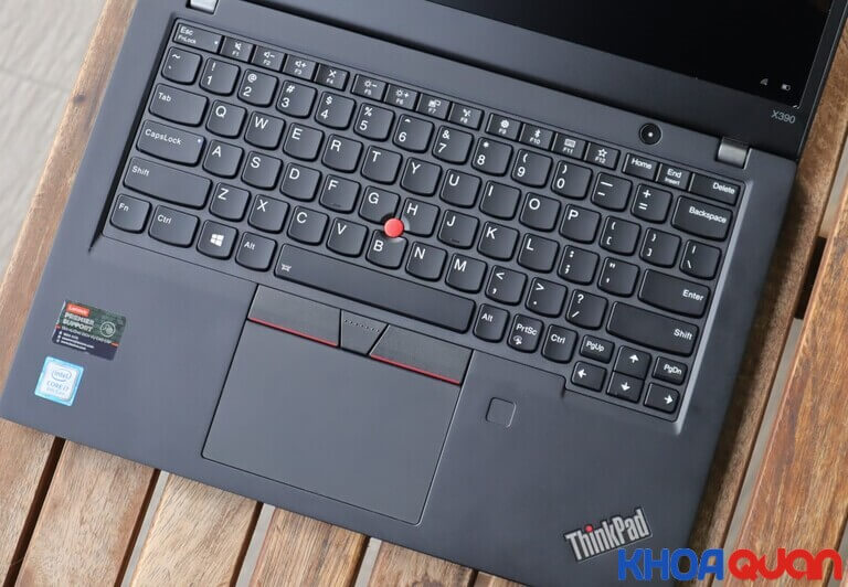 Thiết kế bàn phím của ThinkPad X390 thực sự đẹp