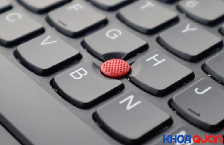 Trackpoint của Lenovo ThinkPad X390 giúp điều hướng tốt