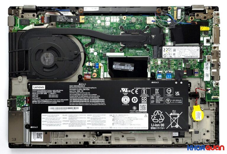 Lenovo ThinkPad T15 Gen 1 i7 và cả i5 đều có khả năng nâng cấp cao và bảo trì dễ dàng