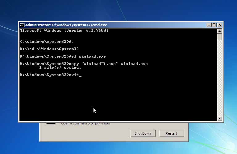 Sử dụng công cụ Command Prompt để sửa lỗi ổ cứng laptop