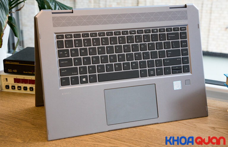 Bàn phím của HP Zbook studio G5 x360 thiết kế đẹp